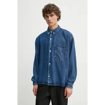 Pánská košile Košile Won Hundred 3621.15162 námořnická modř 59X, vel. M