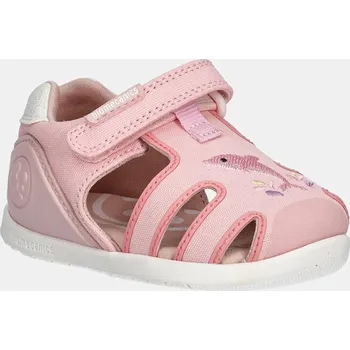Dívčí sandály Dětské sandály Biomecanics růžová barva, 252191 252191.19.23 03X, EUR 20