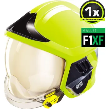Pracovní přilba Přilba MSA Gallet F1 XF FIRE GOLD+ NOMEX