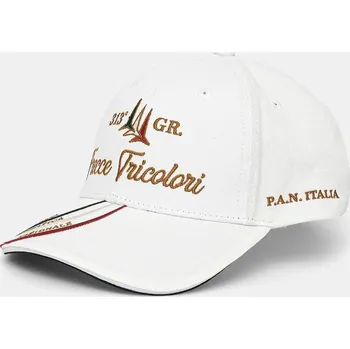 Kšiltovka Bavlněná baseballová čepice Aeronautica Militare HA1205CT3299 bílá 00X, vel. ONE SIZE