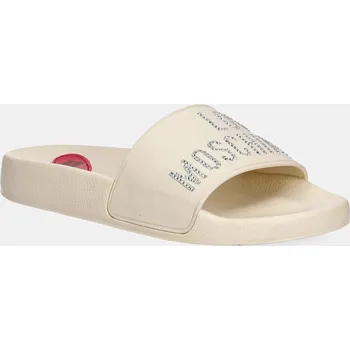 Dámské pantofle Pantofle Love Moschino dámské, béžová barva, JA28122G1MI13110 08X, EUR 39