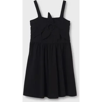 Dívčí šaty Dívčí šaty Mayoral černá barva, mini, 6984 6984.8G.Junior.PPYA 99X, vel. 162