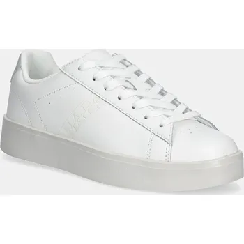 Pánské tenisky Kožené sneakers boty Napapijri IVY bílá barva, NP0A4IQ8.MQM 00A, EUR 39