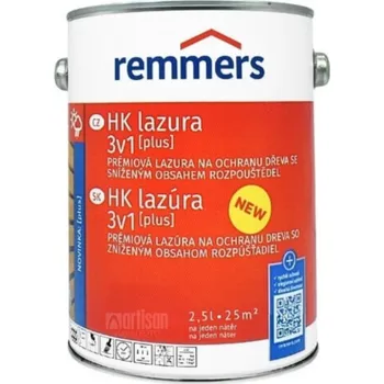 Barva na dřevo REMMERS HK lazura 3v1 Plus - ochranná lazura na dřevo pro exte