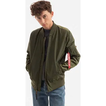 Pánský bomber Bomber bunda Alpha Industries MA-1 TT 191103 257 191103.257 zelená 79X, vel. M