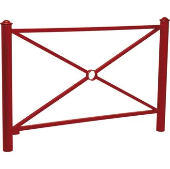 Zábradlí Procity Zábradlí Province délka 1572 mm, hlavice Agora, jednoduchý kříž, barva vínová RAL3004