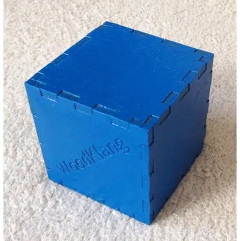 Perkuse Woodklang Chrastivá Kostka Modrá Cube Shaker 50x50x50mm PE061B