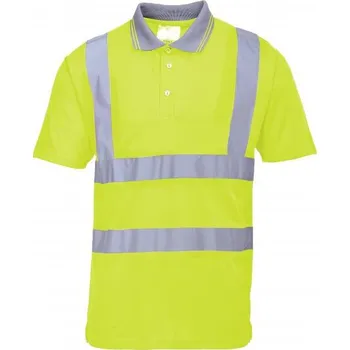 Polokošile reflexní krátký rukáv PWS477 Barva: Žlutá, Velikost: L