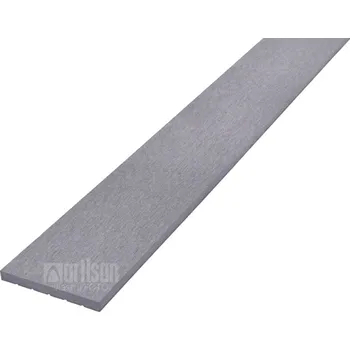 Terasové prkno WPC Zakončovací lišta plochá LamboDeck 8x73x2900 - Stone Gre