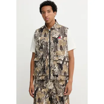 Dámská vesta Bavlněná vesta adidas Originals OG Camo Vest béžová barva, přechodná, KD6258 80X, vel. S