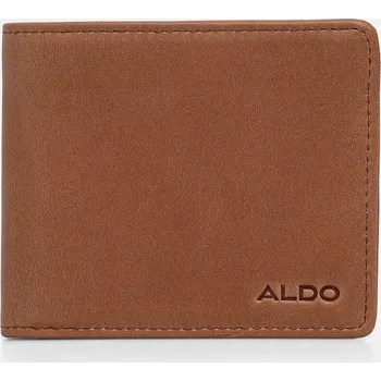 Peněženka Kožená peněženka Aldo ETHUWIN hnědá barva, 13989315 ETHUWIN.220 88X, vel. ONE SIZE