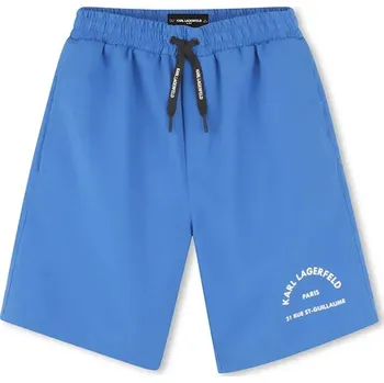 Dámské plavky Dětské plavkové šortky Karl Lagerfeld Z30411.86.108 modrá 55X, vel. 86