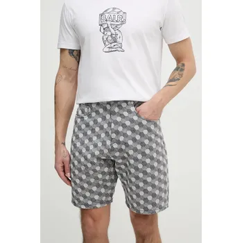 Pánské kraťasy Bavlněné šortky BALR. B1433.1026 šedá 90X, vel. M