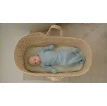 LODGER Hopper Newborn Solid Blue Fogg 50/62