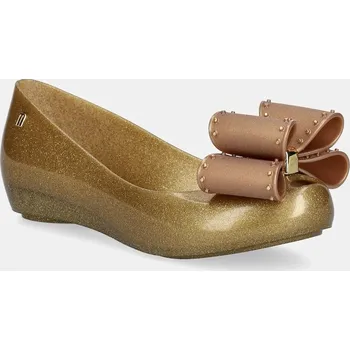 Dámské baleríny Baleríny Melissa MELISSA ULTRAGIRL CLASSIC BOW AD M.35965.BC918 zlatá 10Y, EUR 35/36