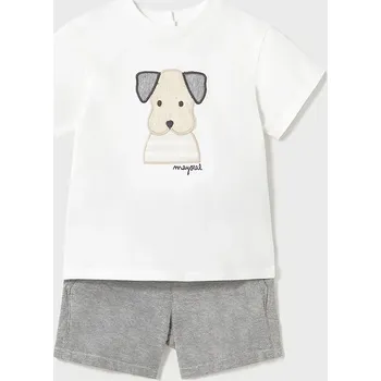 Kojenecká souprava Dětská souprava Mayoral šedá barva, 1252 1252.3B.Baby.PPYA 90X, vel. 80