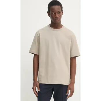 Pánské tričko Bavlněné tričko Filippa K 29040.FK béžová 80X, vel. S