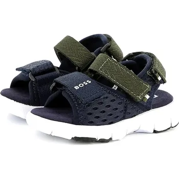 Dívčí obuv Kojenecké sandály BOSS tmavomodrá barva, J52159 J52159.19.21 59X, EUR 20