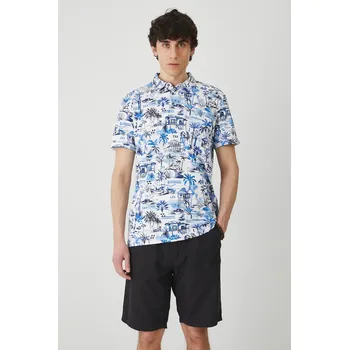 Pánské tričko Polo tričko Medicine RS25.POM081 bílá 00A, vel. M