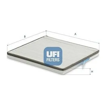 Klimatizace automobilu Filtr, vzduch v interiéru UFI 53.127.00
