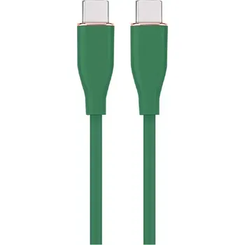 Datový kabel USB-C kabel na USB-C 1,5 m zelený