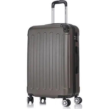 Flexot F2045 cestovní kufr s tvrdým pláštěm L bronzově zlatá