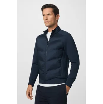 Pánská mikina MIKINA HACKETT LONDON HS SONIC HYBRID FZ NAVY