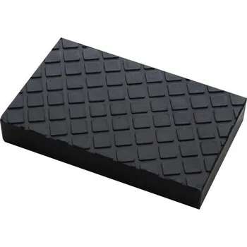 Sada na opravu pneumatiky Gumová podložka zvedáku 160 x 100 x 25 mm, hranatá - Ferdus 10.183