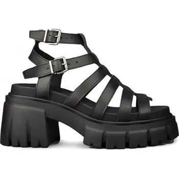 Dámské sandále Kožené sandály Altercore CLEO.VEGAN.BLACK černá 99X, EUR 39