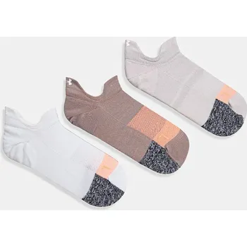 Pánské ponožky Ponožky Under Armour Breathe 3-pack dámské, šedá barva, 1387052 90X, vel. ONE SIZE