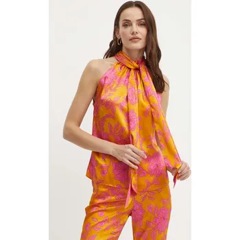 Dámská halenka Halenka Morgan OBLA.F OBLA.F.MULTICO oranžová 22X, vel. 42