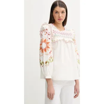 Dámská halenka Halenka Never Fully Dressed NFDTO1504 bílá 00X, vel. M