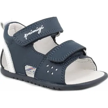 Dívčí sandály Dětské kožené sandály Primigi tmavomodrá barva, PGO 79125 7912533 59X, EUR 25