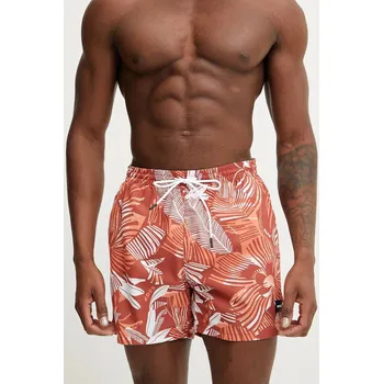 Pánské kraťasy Plavkové šortky BOSS Piranha oranžová barva 50508844 22X, vel. S