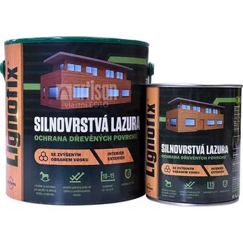 LIGNOFIX Vzorník Silnovrstvá lazura - vějíř