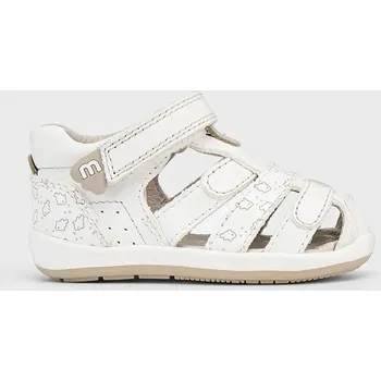 Dívčí sandály Dětské kožené sandály Mayoral 41654.68B.Baby.PPYA bílá 00X, EUR 24
