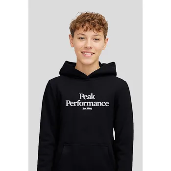 Dívčí mikina MIKINA PEAK PERFORMANCE JR ORIGINAL HOOD BLACK