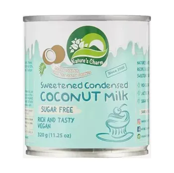 Proteinový nápoj Nature's Charm Slazené kokosové kondenzované mléko se sladidly 320 g