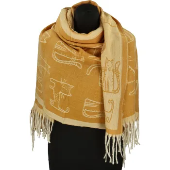 Šála Dámská šála žlutá - Firenze Casey žlutá