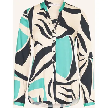 Eterna Dámská Halenka, krémová / tyrkysová / tmavě modrá, 34