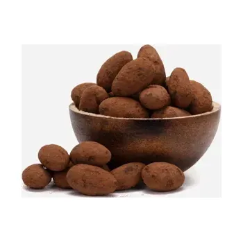 Mandle v hořké čokoládě s kakaem 250 g