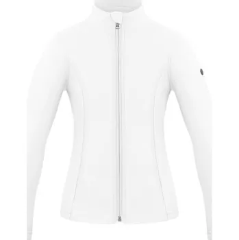 Dívčí mikina Dívčí mikina Poivre Blanc W25-RUBY-JRGL MICRO FLEECE - bílá 128