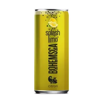 Proteinový nápoj Splash limonáda citrón plech 250 ml