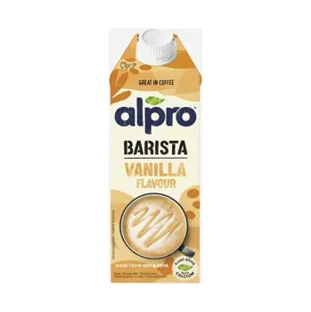 Proteinový nápoj Barista Ovesno-sójový nápoj s příchutí vanilky 750 ml