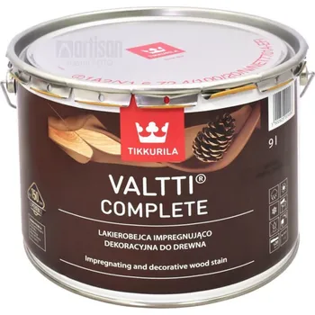 barva a nátěr na dřevo TIKKURILA Valtti Complete - matná tenkovrstvá lazura s ochrano