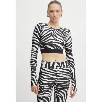 Pánské tričko Tričko s dlouhým rukávem Versace Jeans Couture černá barva, 78HAH218 JS482 78HAH218.JS482 99A, vel. 36