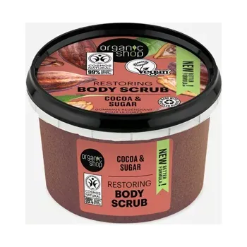 Tělový peeling Obnovující tělový peeling Kakao a cukr 250 ml