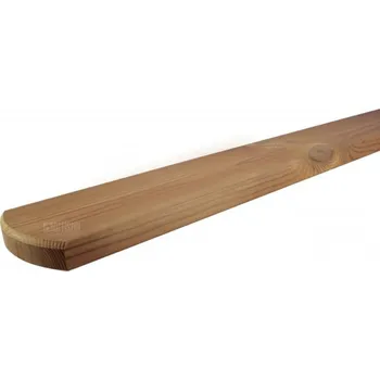 Plotovka Plotovky dřevěné půlkulaté, 19x92x1000 ThermoWood® borovic