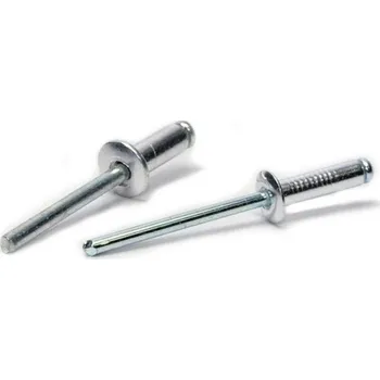 Nýt Trhací nýty s velkou hlavou 4,8x35 mm, hliník