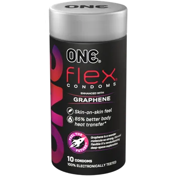Kondom ONE «Flex» 10 condoms, enhanced with Graphene